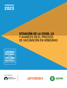 Situación de la COVID-19 y avances en el proceso de vacunación en Honduras