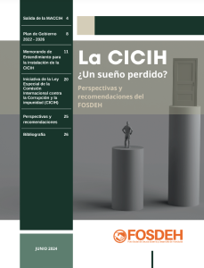 La CICIH: ¿Un sueño perdido? Perspectivas y recomendaciones del FOSDEH