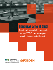 Honduras ante el CIADI: Implicaciones de la demanda por las ZEDE y estrategias para la defensa del Estado
