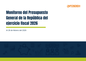 Monitoreo del Presupuesto General de la República del ejercicio fiscal 2026. Al 28 de febrero del 2026